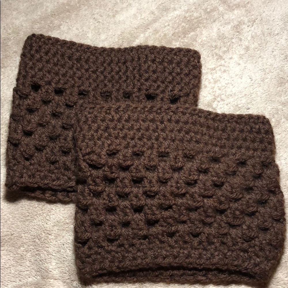 Crochet Boot cuffs